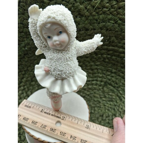Department 56 Snowbabies Dance Of The Sugar Plum Fairy Figurine Guest Collection - Picture 3 of 6